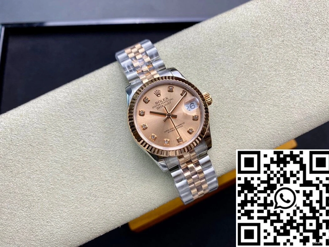 Factory Rose Datejust Rolex 31MM EW Gold M278271-0024 0331